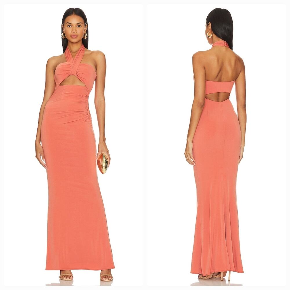 Katie May Amber Gown in Rust XS